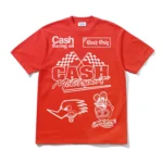 Cash only Service Tee Red