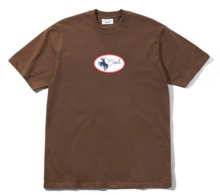 cash only Rodeo Tee Brown