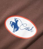 cash only Rodeo Tee Brown