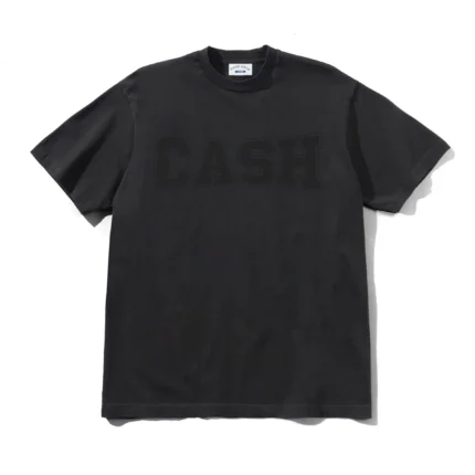 Cash only Campus Tee Washed Black