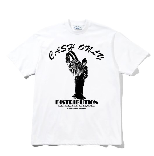 cash only Listen Tee White cash only Listen Tee White