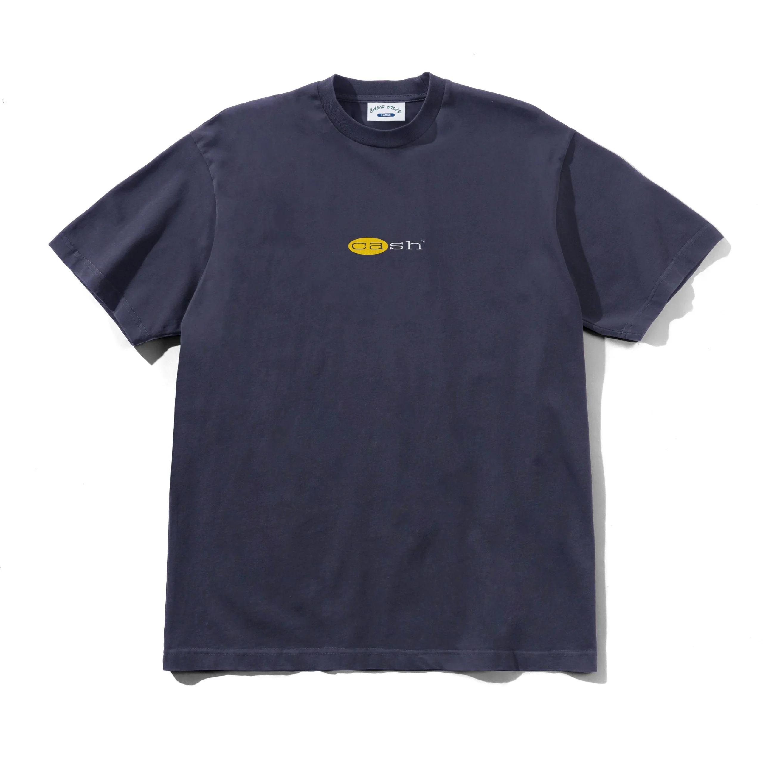 Cash only Capital Tee Washed Navy Cash only Capital Tee Washed Navy