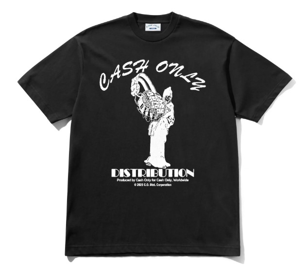 cash only Listen Tee, Black cash only Listen Tee, Black