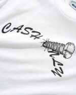 Cash only Screw Logo Tee White