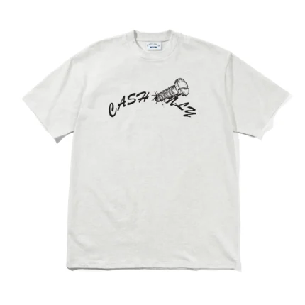 Cash only Screw Logo Tee Ash