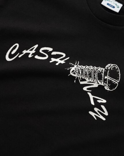 Cash only Screw Logo Tee Black