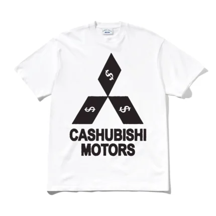 Cash only Cashubishi Tee White