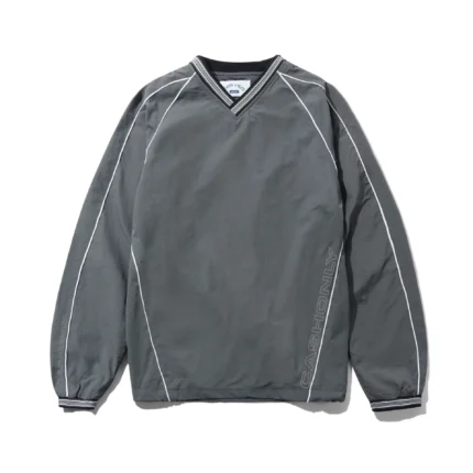 Cash only Point Nylon Pullover Grey