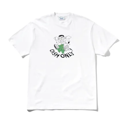 Cash only Wise Tee White