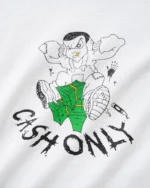 Cash only Wise Tee White