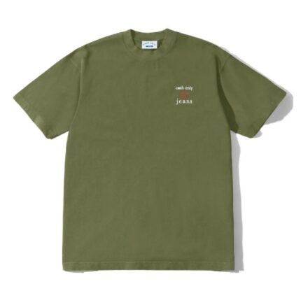 Cash only Star Tee Washed Army