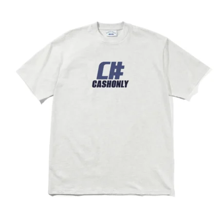 Cash only Numeric Tee Ash
