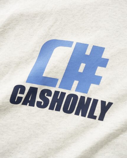 Cash only Numeric Tee Ash
