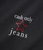 Cash only Star Tee Washed Black