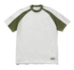 Cash only Track Panel Tee Ash / Army