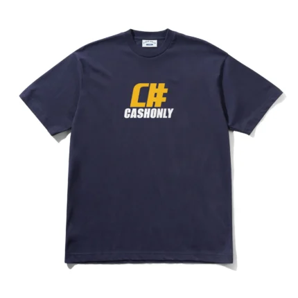 Cash only Numeric Tee Navy