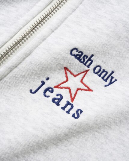 Cash only Star Quarter Zip Ash