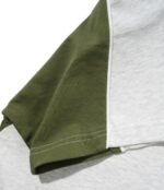 Cash only Track Panel Tee Ash / Army