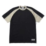 Cash only Track Panel Tee Black / Cove