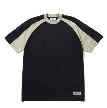Cash only Track Panel Tee Black / Cove