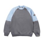 Cash only Motion Panel Crewneck Slate / Light Blue