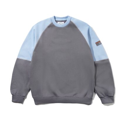 Cash only Motion Panel Crewneck Slate / Light Blue