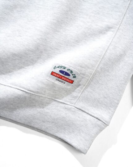 Cash only Heavy-Weight Crewneck Ash