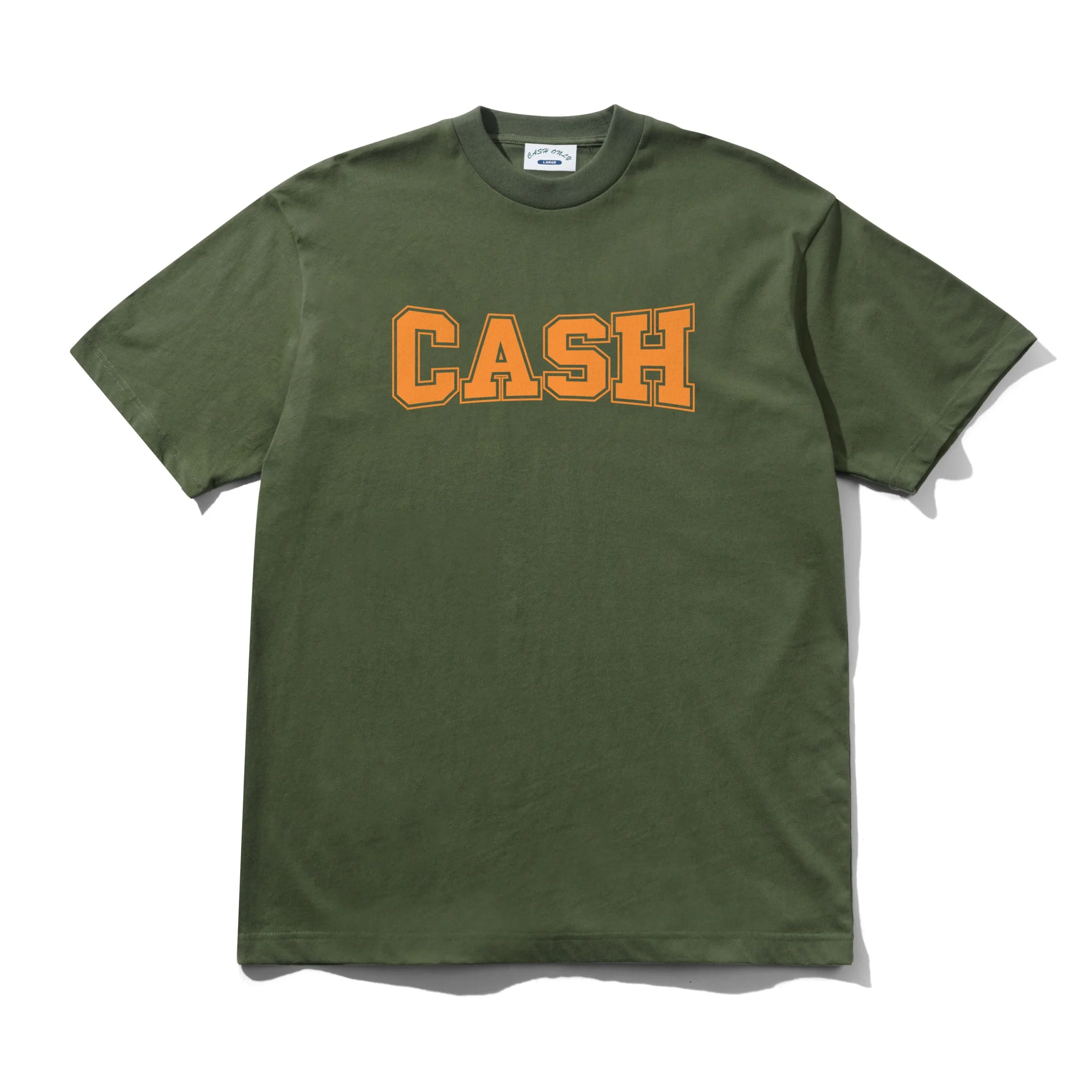 Cash only Campus Tee Army Cash only Campus Tee Army