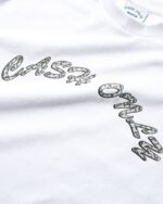 Cash only Diamond Plate Logo Tee White