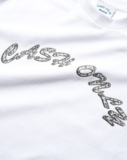 Cash only Diamond Plate Logo Tee White