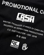 Cash only Promotional Tee Black