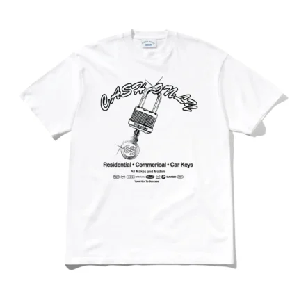 Cash only Locksmith Tee White