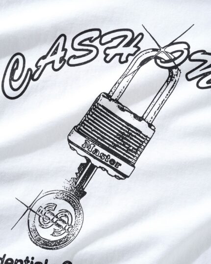 Cash only Locksmith Tee White