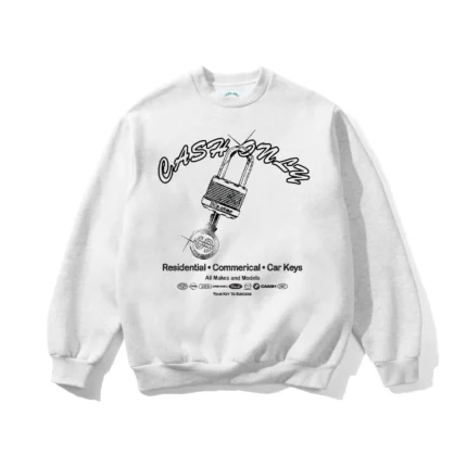 Cash only Locksmith Crewneck Ash
