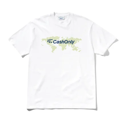 Cash only Business Tee White