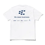 Cash only Business Tee White