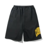 Cash only Bench Fleece Shorts, Washed Black