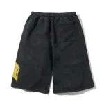 Cash only Bench Fleece Shorts, Washed Black