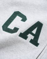 Cash Only Campus Applique Zip-Thru Hood, Ash