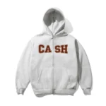 Cash Only Campus Zip-Thru Hood Ash