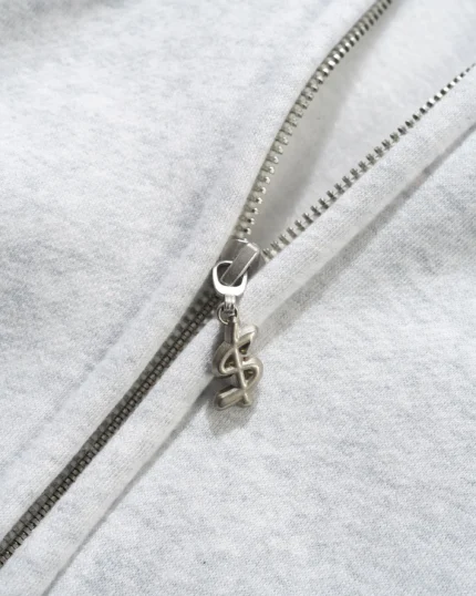 Cash Only Campus Zip-Thru Hood Ash