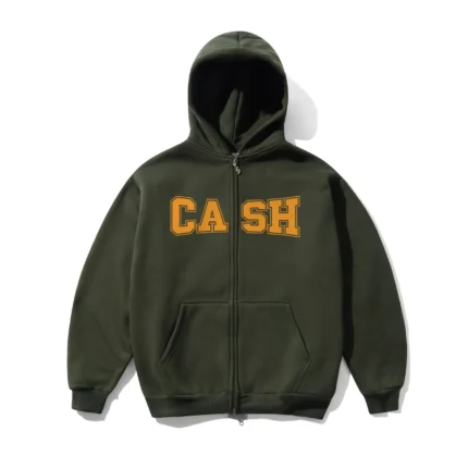 Cash Only Campus Zip-Thru Hood Fatigue