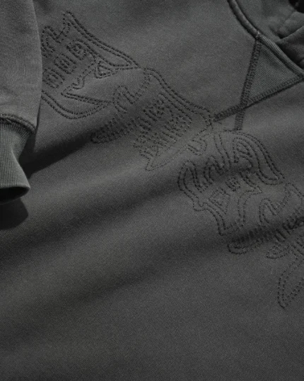 Cash Only Cash Pullover Hood, Washed Charcoal