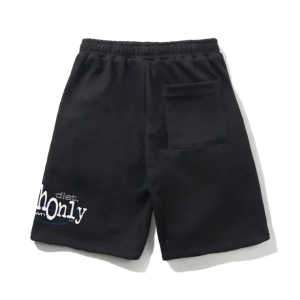 Cash only Downtown Fleece Shorts, Black