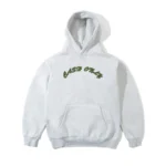 Cash Only Grid Logo Pullover Hood, Ash
