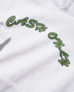 Cash Only Grid Logo Pullover Hood, Ash