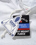 Cash Only Heavy-Weight Pullover Hood, Ash