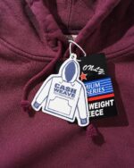Cash Only Heavy-Weight Pullover Hood, Berry