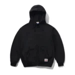 Cash Only Heavy-Weight Zip-Thru Hood, Black