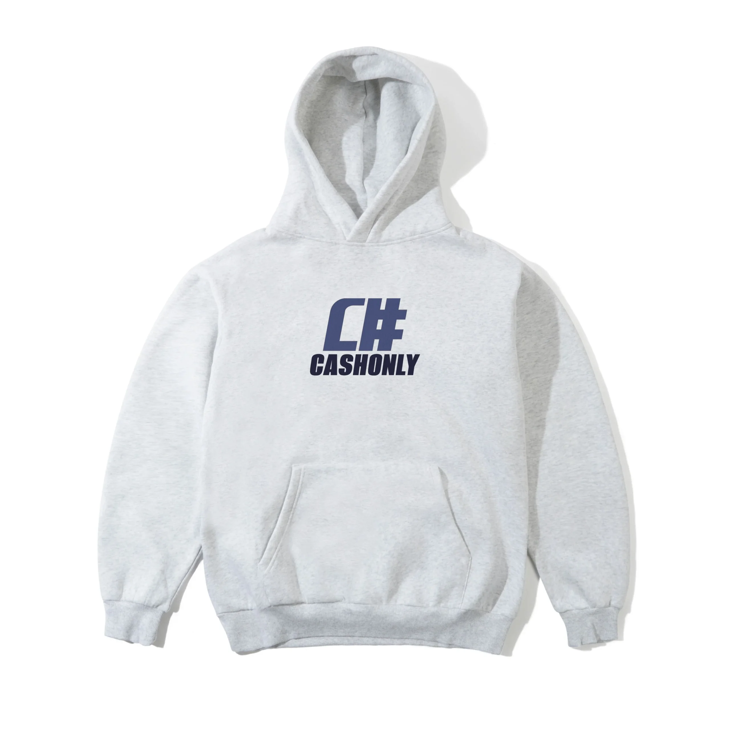 NumericPulloverHoodAsh1 Cash Only Numeric Pullover Hood, Ash